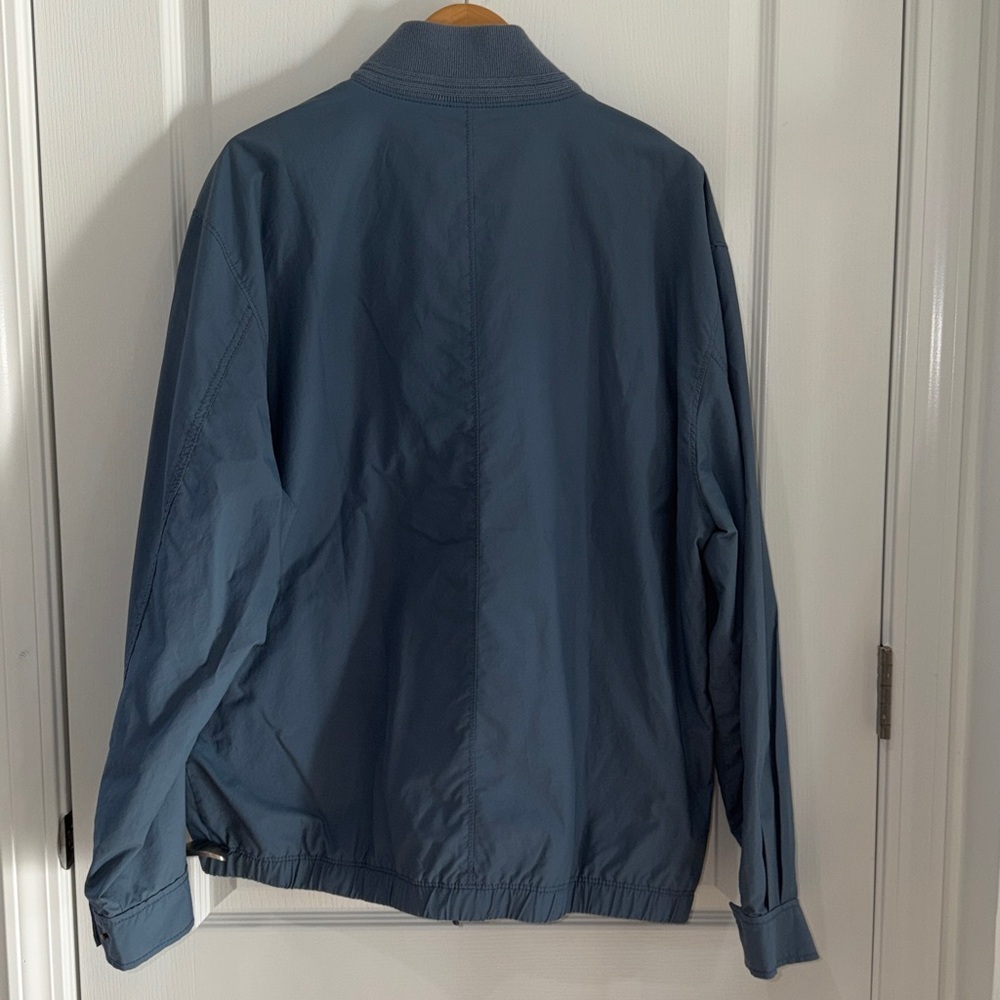 Tommy Bahama Catalina Cruiser Zip Up Jacket Mens x-Large blue  Lined - Picture 8 of 9